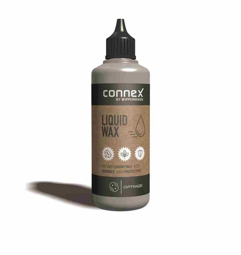 [WT011] Cera LÍQUIDA CONNEX LIQUID WAX para encerado de cadenas, bote 100 ml
