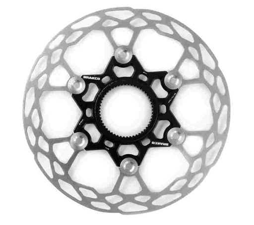 [BKR128] Disco de Freno BRAKCO FRC-Ultralight 140mm, Center Lock, Flotante, 1,8 mm, 80g